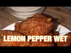 Lemon Pepper Wet Chicken Wings by Chef Bae