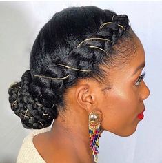 Natural hairstyle