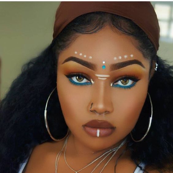Makeup Artist Unity on Instagram: Caribbean feature: @shaylg #coachella2017 #coachellamakeup #co ...