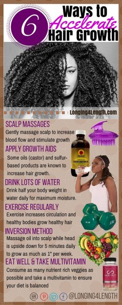 #L4LHair Tip Tuesday – Ways to Accelerate Hair Growth for Natural Hair, How to Increase Ha ...