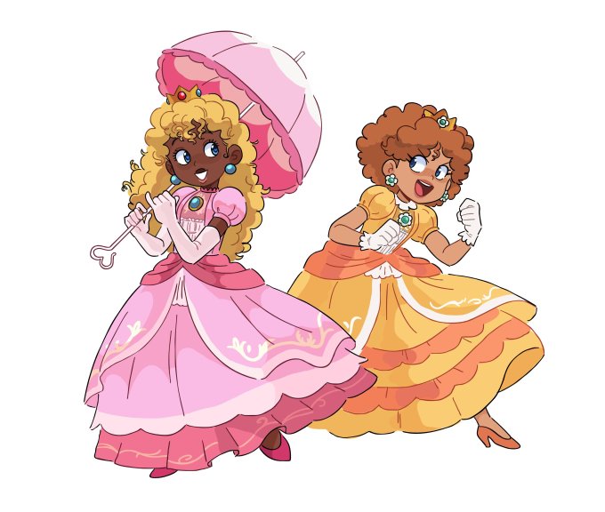 Daisy and peach