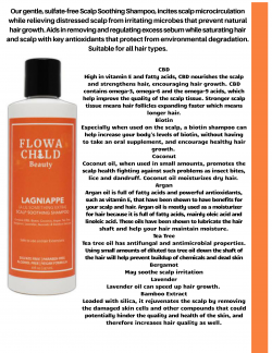 Lagniappe Scalp Soothing Shampoo By Flowachildbeauty.com