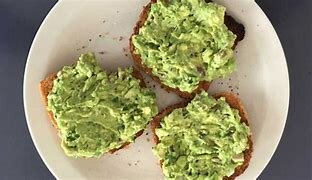 Avocado toast is the perfect morning snack.