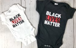 Black Lives Matter Onesie. Shop Now. Click the link