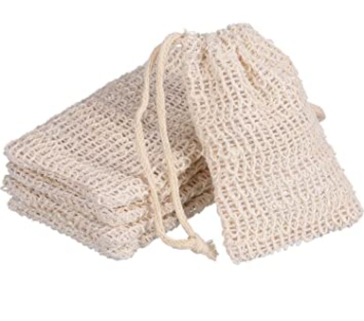 Sisal Natural Soap Pouch