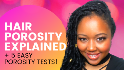 HAIR POROSITY 101 & 5 EASY HAIR POROSITY TESTS! | #PorosityTest | VLOGMAS DAY 18