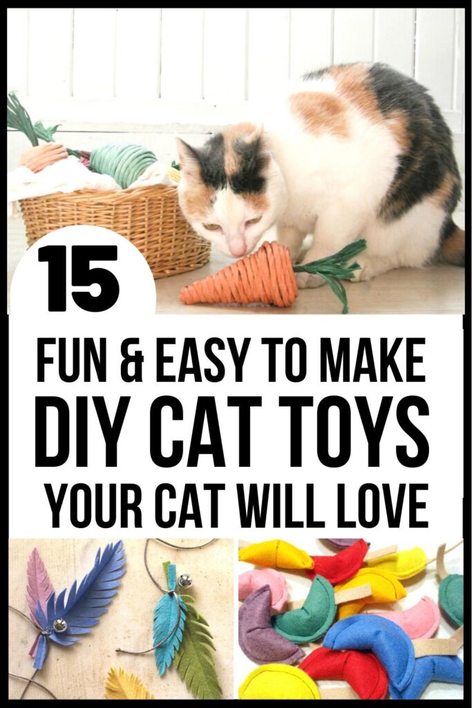 15 EASY DIY CAT TOYS YOU CAN MAKE TODAY