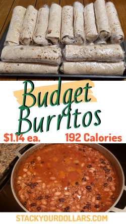 Budget Burritos Recipe