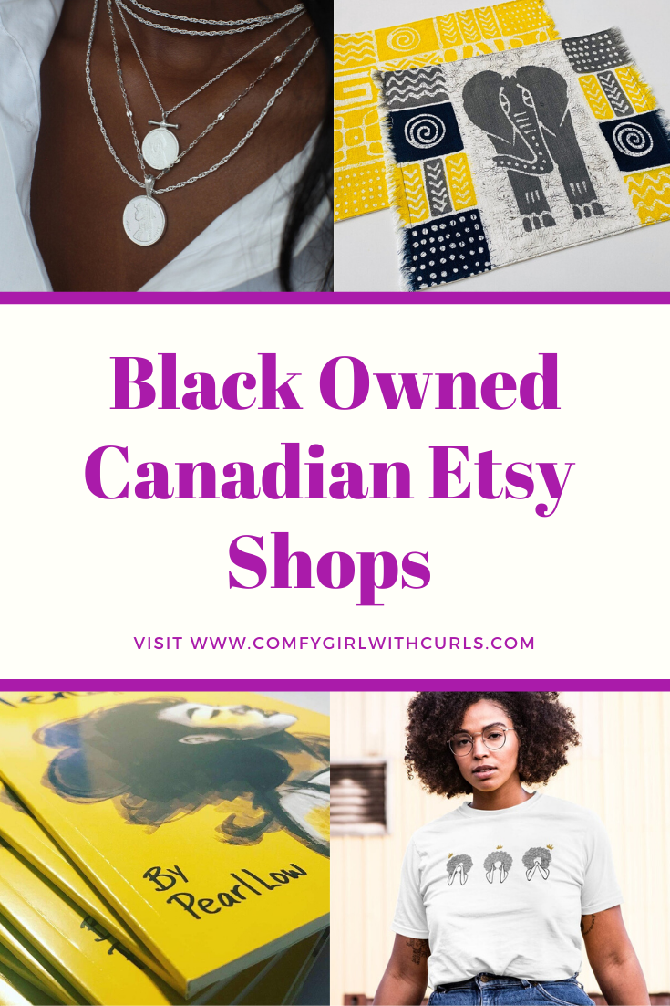 Black Owned Canadian Etsy Shops to Support