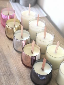 Luxury soy wax candles that actually fill up a room with fragrance.