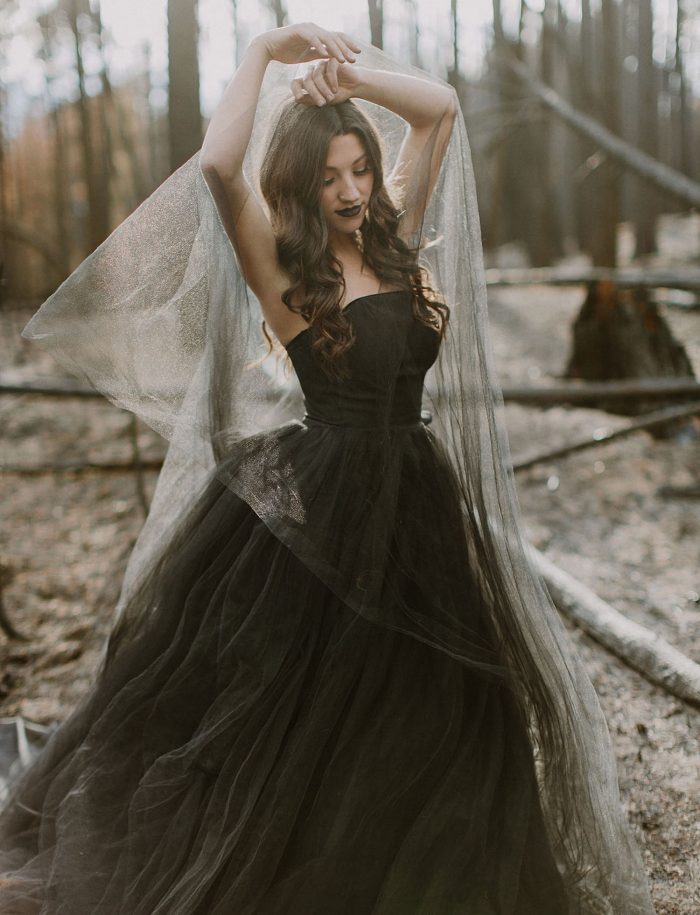 Black Ball Gown