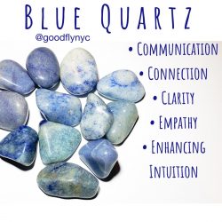 Healing Crystal Meaning: Blue Quartz