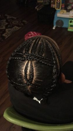 Creative braid styles