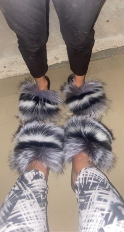 Mommy and me Pom Pom slides check out KaliDoll Kollectionz https://kalidoll-kollectionz-boutique ...