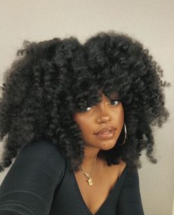 Her afro is everything