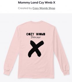 Check out #cozywombpodcast Merch