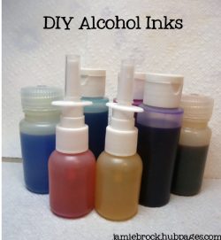 DIY Alcohol Ink
