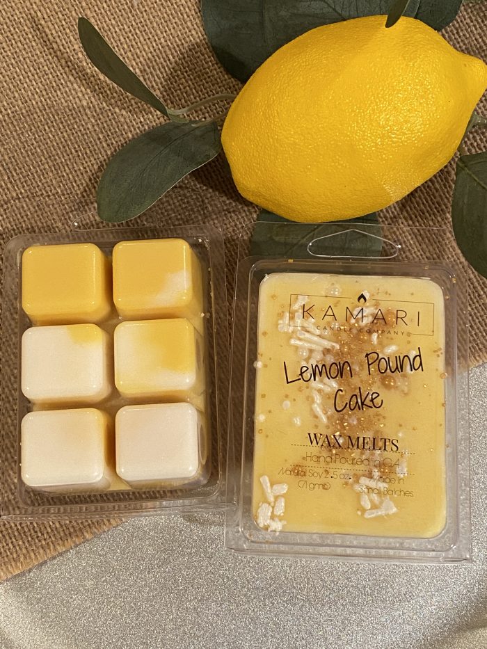 Clamshell Wax Melts | Highly Scented | Lemon Pound Cake