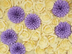 Baby Shower Flower Wall
