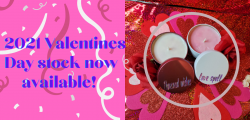 Valentine’s Day Soy Candles