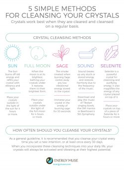Crystal cleansing