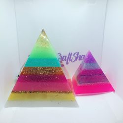 Resin pyramid