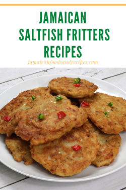 Jamaican Saltfish Fritters