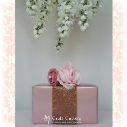 Elegant gift wrap designs available for special occasions, weddings and showers.