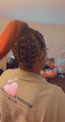 Creative ponytail