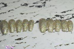 Liquid Gold | Custom Luxury Press-On Nails | False Nails | Handmade Press-On Nails |