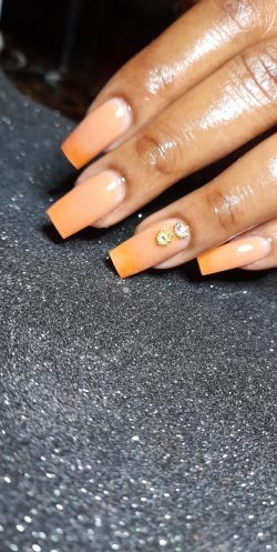 Ombre nails| fyp follow @ladygarnet868