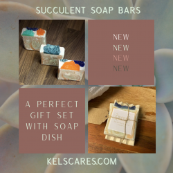 Succulent Soap Gift Set