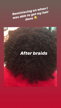 After braids