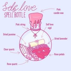 Self love spell jar