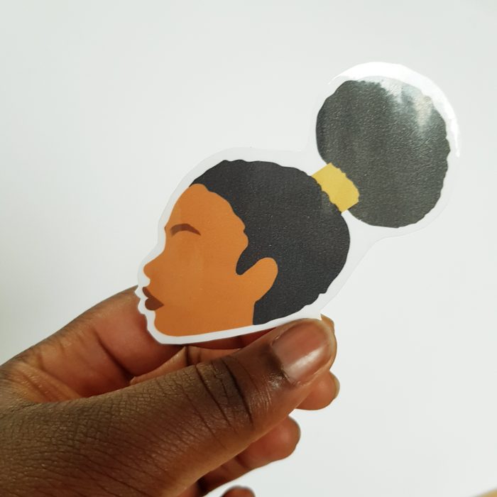 Black Girl Sticker