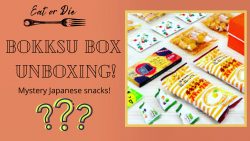 Unboxing Japanese snacks