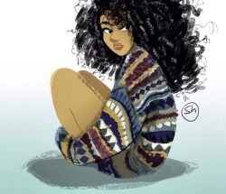 Black girl Art