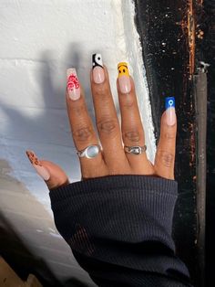 cute unique nail design 😍