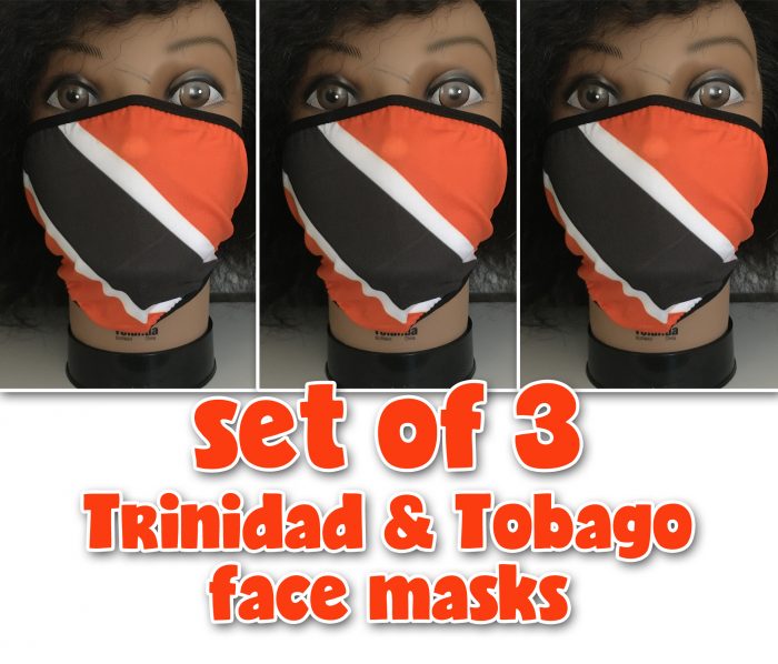 Trini face masks for Carnival and j’ouvert