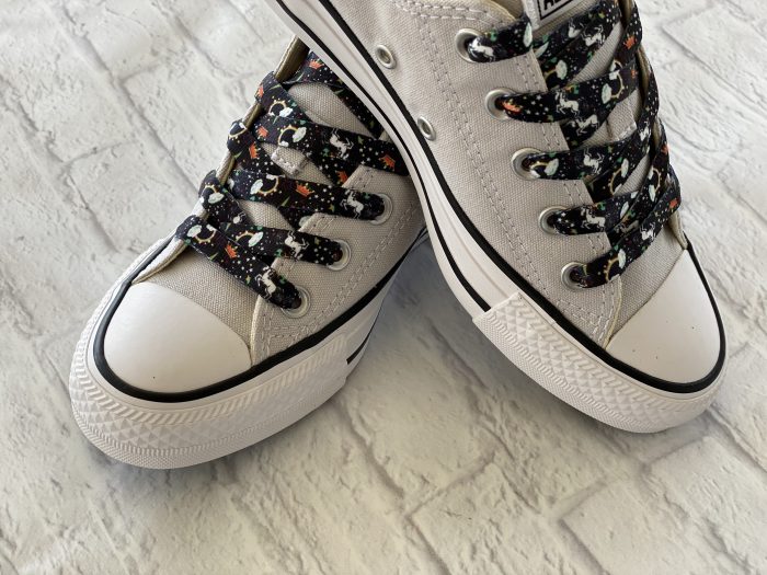 Unicorn and rainbow shoelaces for Sneakers