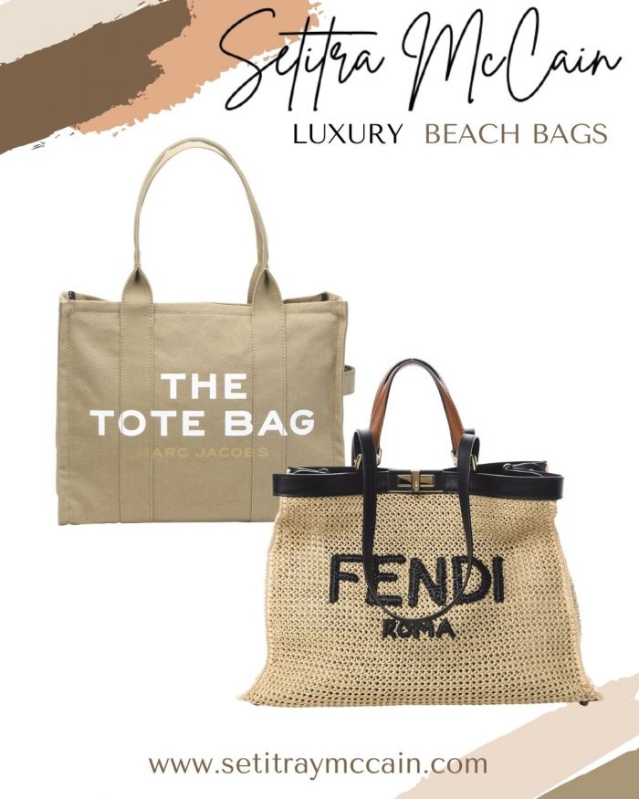 Luxury Beach Tote Bags