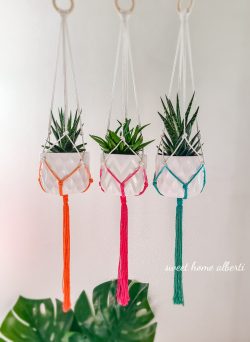 Ombre plant hanger by Sweet Home Alberti
