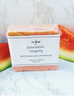 Homemade vegan natural soap