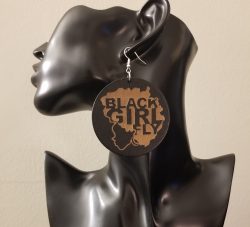 Black Girl Fly | Afrocentric earrings | Afrocentric jewelry | Black girl magic | $5 Sale