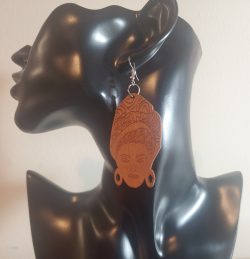 Mysterious Woman | Afrocentric Earrings | Headwrap | Jewelry | $5 Sale