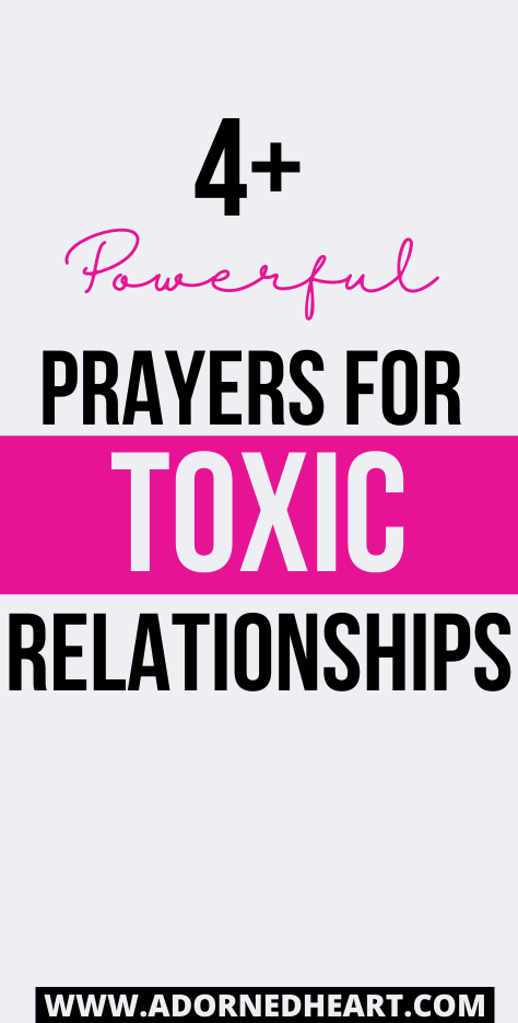 Prayer to move on from a toxic relationship