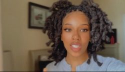 Check Out this Gorgeous Style- Loc Knots