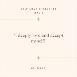 Day 1 – Self Love Affirmation