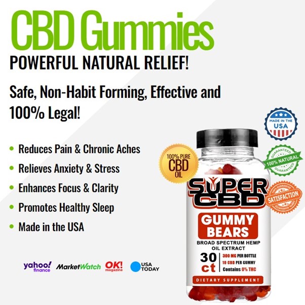 SUPER CBD Gummy Bears Reviews: Calms Anxiety And Soothes Stress Fast