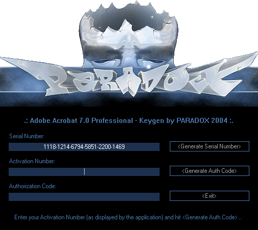 Adobe Acrobat 7.0 Professional Keygen Paradox yemyvala